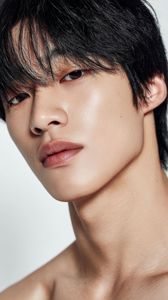 이벤트를 위한 슬릭 포니테일